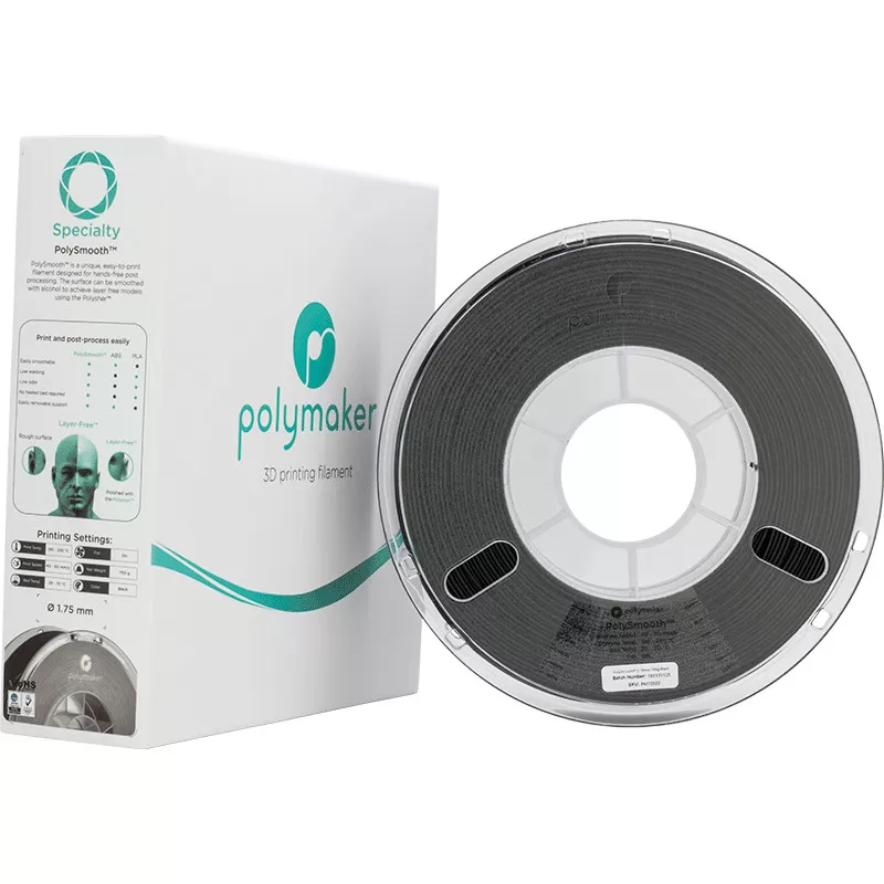 PolySmooth Noir - 1.75mm - 750 g (4) PolySmooth Noir - 1.75mm - 750 g (4)