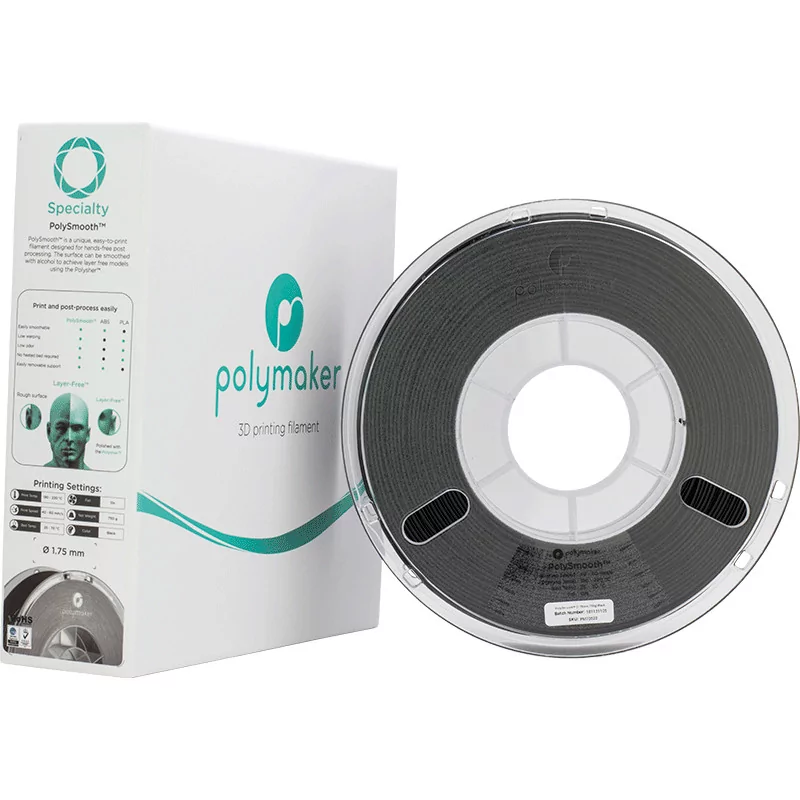 PolySmooth Schwarz - 1.75mm - 750 g (4) PolySmooth Schwarz - 1.75mm - 750 g (4)