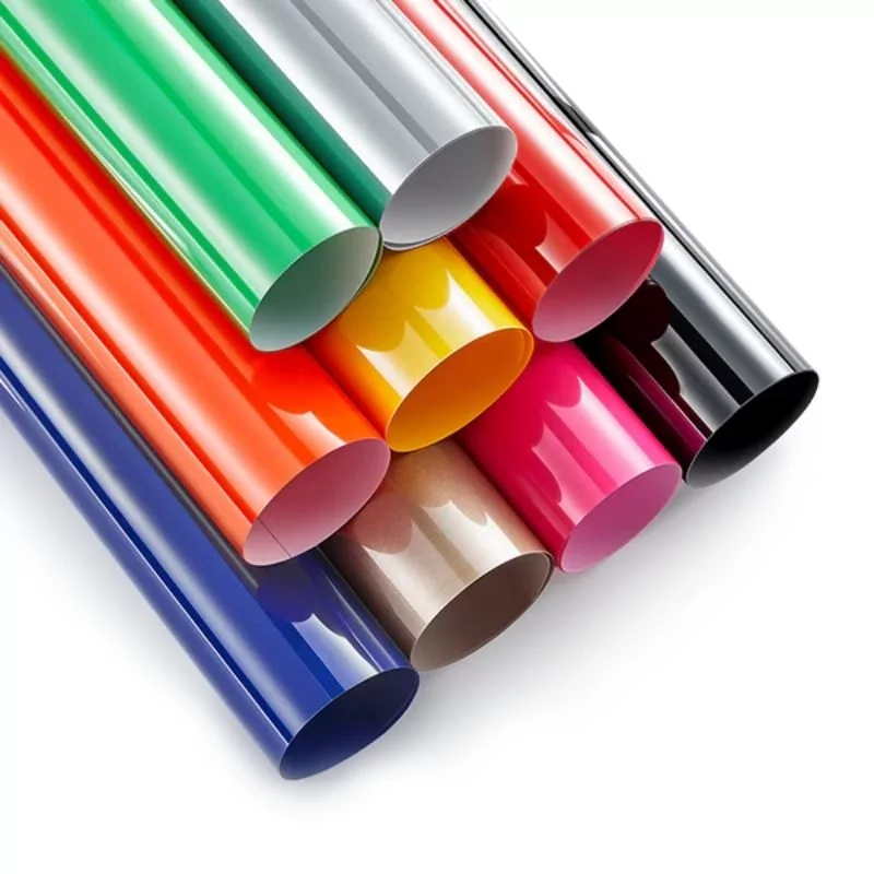 Feuille de flex thermocollant Smart Iron-on 'Cricut' Transblue holographique 33 cm x 0.9 m