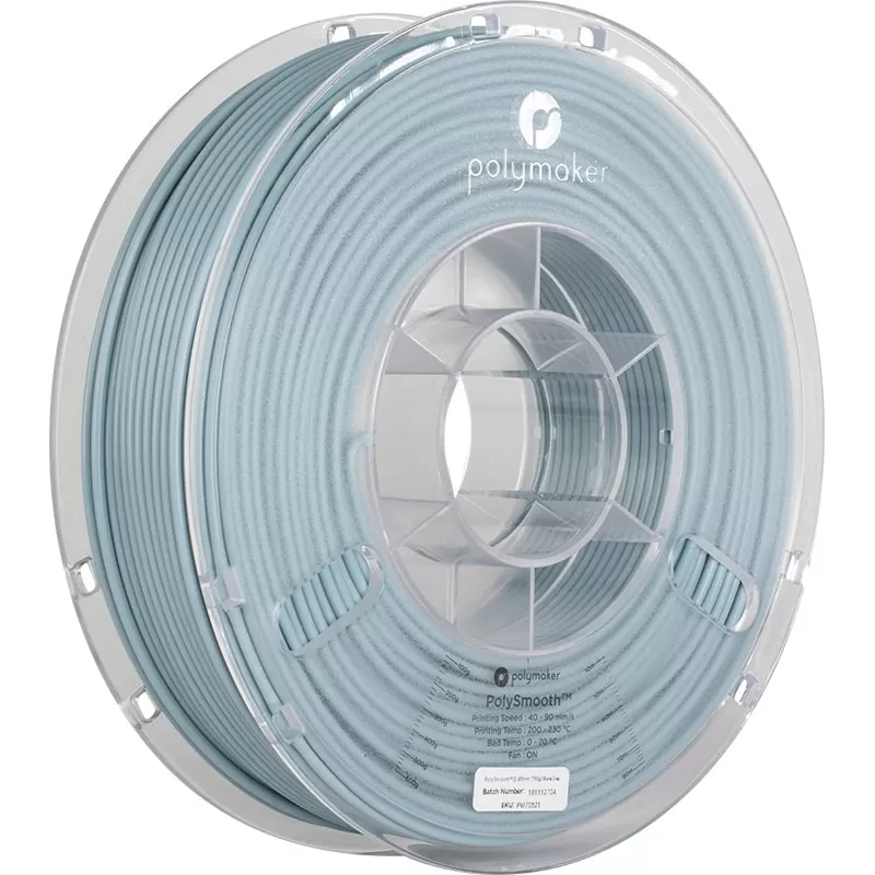 PolySmooth Gris - 2.85mm - 750 g PolySmooth Gris - 2.85mm - 750 g
