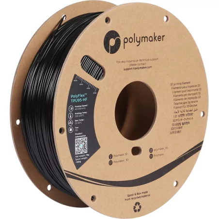PolyFlex TPU-95A High Speed Noir - 1.75mm - 750 g